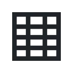 Table SVG Icon